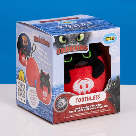 How to Train Your Dragon Tubbz Bag Charm Toothless [1]