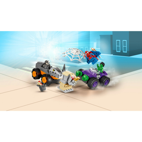 Hulk vs. Rhino Confruntarea cu camioane [9]