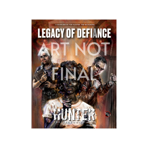 PRECOMENZI - Hunter: The Reckoning 5th Edition RPG book Legacy of Defiance Sourcebook *Englische Version*