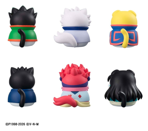 Hunter x Hunter Mega Cat Project Mini Figures Nyanter x Nyanter Hunter x Cat 3 cm Blind Box Assortment (8) [8]
