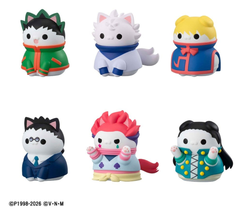 Hunter x Hunter Mega Cat Project Mini Figures Nyanter x Nyanter Hunter x Cat 3 cm Blind Box Assortment (8) [9]