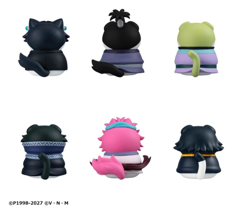Hunter x Hunter Mega Cat Project Mini Figures Nyanter x Nyanter the Phantom Troupe x Cat 3 cm Blind Box Display (8) [8]