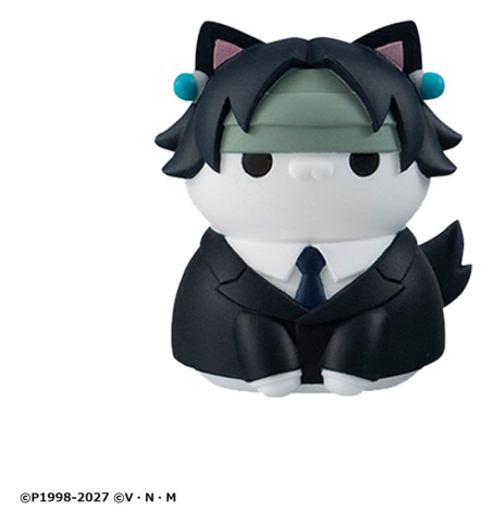 PRECOMENZI - Hunter x Hunter Mega Cat Project Mini Figures Nyanter x Nyanter the Phantom Troupe x Cat 3 cm Blind Box Display (8)