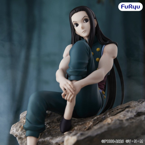 PRECOMENZI - Hunter x Hunter Noodle Stopper PVC Figure Illumi 15 cm
