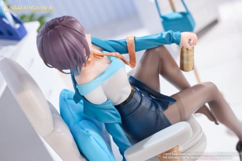 Idolmaster Shiny Colors x Mahjong Soul SSR PVC Statue 1/7 Asakura Tooru Leisurely Grace Ver. 21 cm [9]