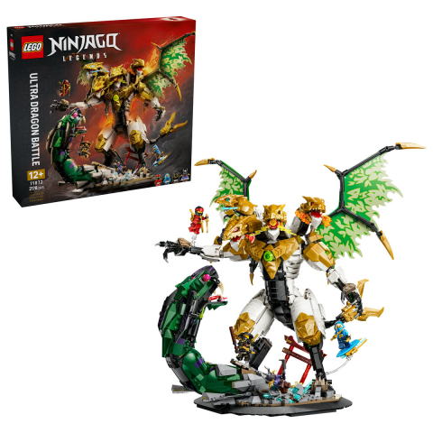 LEGO Ninjago - Impresionanta bătălie a dragonului