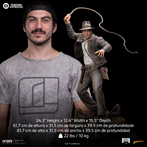 Indiana Jones Legacy Replica Statue 1/4 Indiana Jones 61 cm [12]