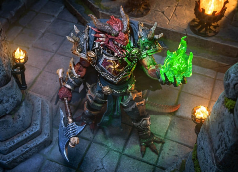 Infinite Legions Actionfigur Arkhan the Cruel [3]