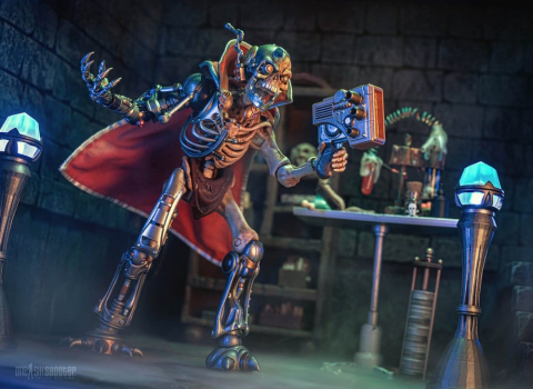 Infinite Legions: Skeleton Warriors Action Figure Dr. Cyborn [3]