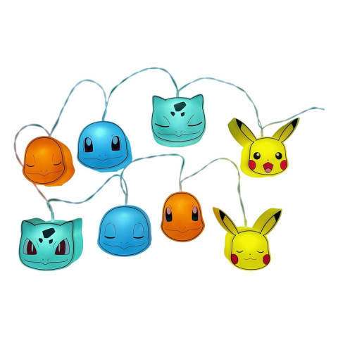Pop Culture - Instalatie Luminoasa Pokemon Pikachu & Friends 160 cm – Fairy Lights
