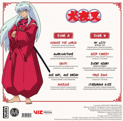 Casa si Cadouri - Inuyasha Music Collection Vinyl