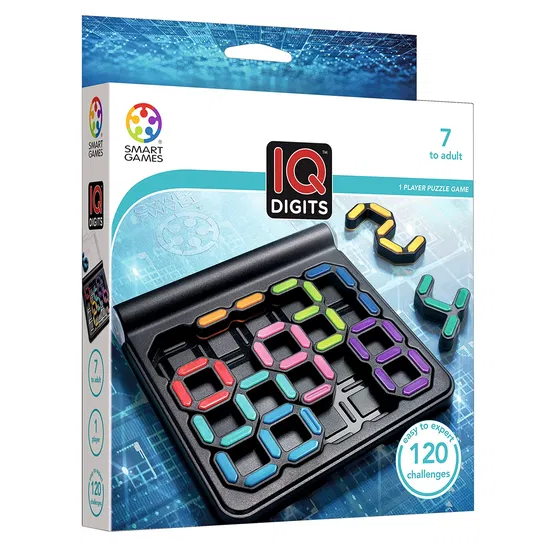 Board Games - IQ Digits Joc de Logica cu 120 de Provocari