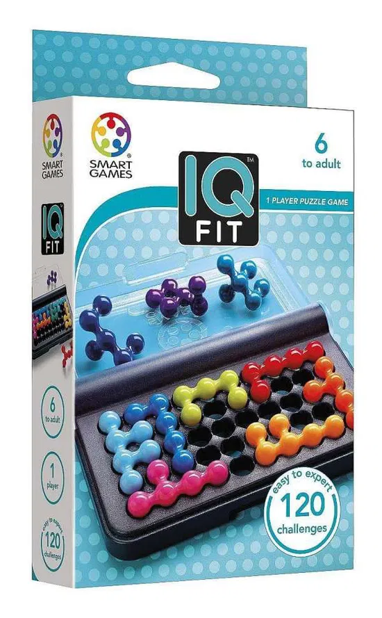 Board Games - IQ Fit – Joc de logica cu 120 de provocari
