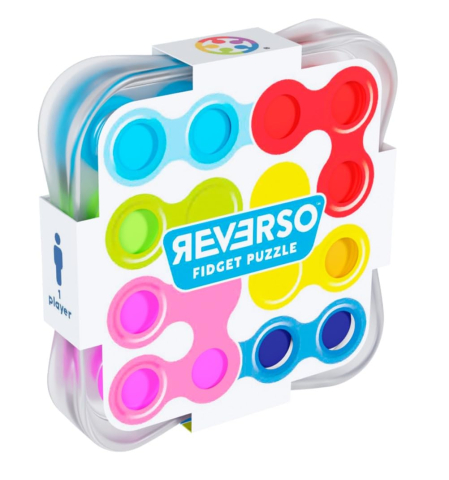 Smart Games - IQ Mini Reverso – Joc de logica compact 2-in-1