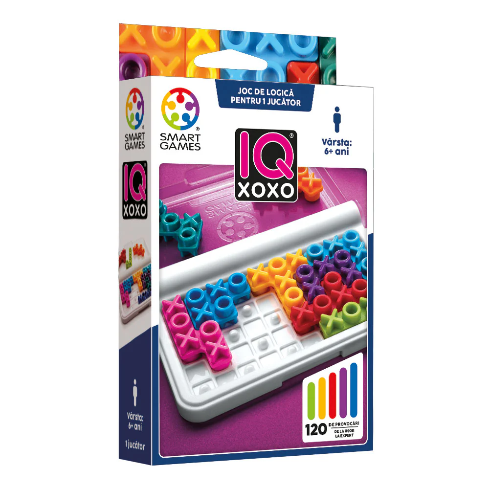 Board Games - IQ XOXO – Joc de logica cu 120 de provocari