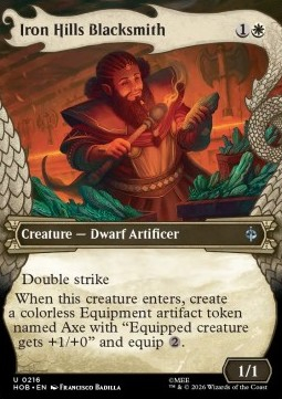 Singles Trading Card Games - Iron Hills Blacksmith (V.1) The Hobbit: Extras - Singles 216 FOILED