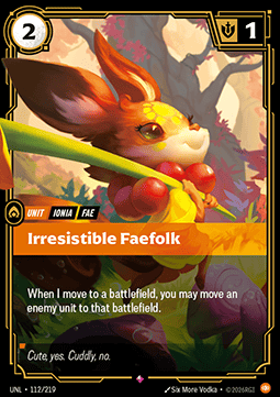 Singles Trading Card Games - Irresistible Faefolk Unleashed - Singles 112