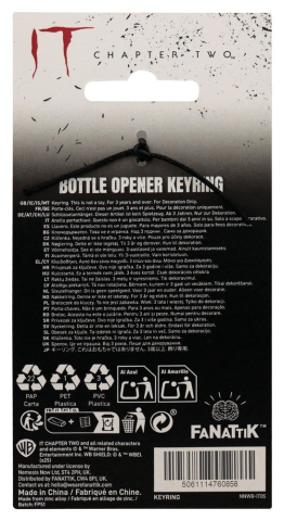 It Chapter Two Bottle Opener Pennywise Keyring [1]