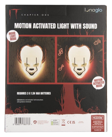 Casa si Cadouri - It Light Pennywise Mask Motion Sensor 25 cm