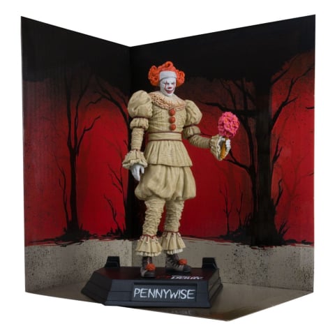 It: Welcome to Derry Pennywise Flashback Gold Label Statue 16 cm [3]