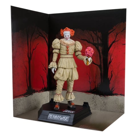 It: Welcome to Derry Pennywise Flashback Gold Label Statue 16 cm [4]