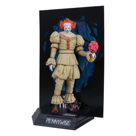 Figurine diverse - It: Welcome to Derry Pennywise Flashback Gold Label Statue 16 cm