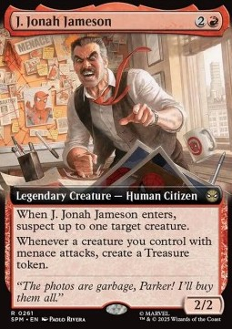 Magic: The Gathering Singles - J. Jonah Jameson 261 Marvel's Spider-Man: Extras - Singles