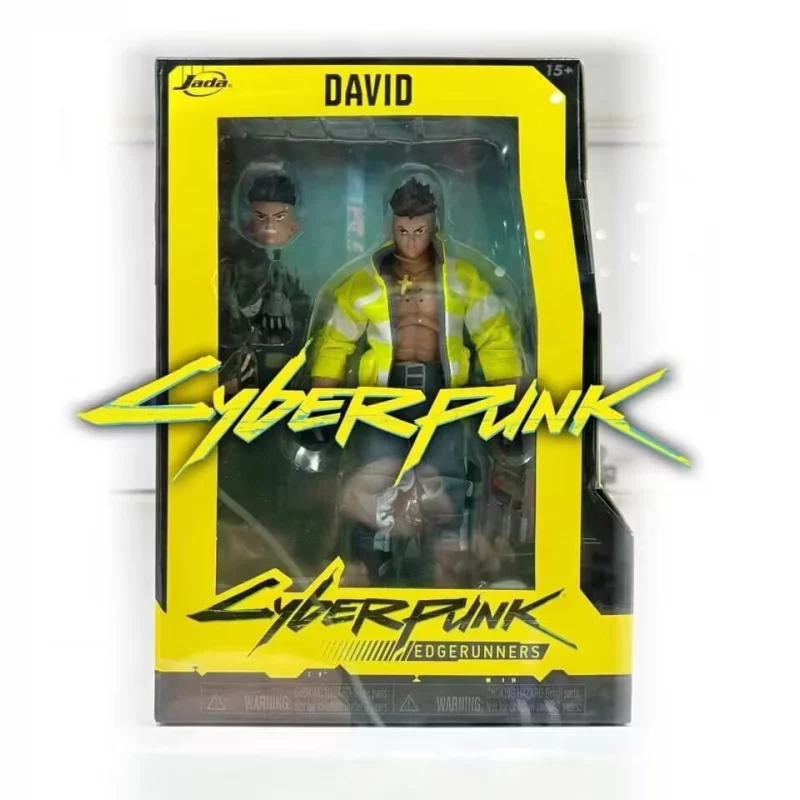 Noutati - Jada Toys Cyberpunk Edgerunners David Martinez Figurina Die-Cast 15 cm