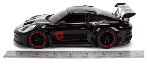 Jada Toys Star Wars Darth Vader Porsche 911 GT3 RS 1:24 cu Figurina [1]