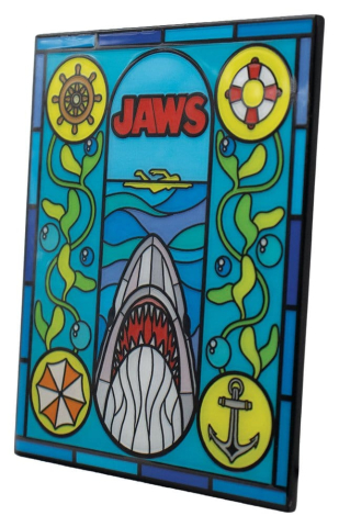 PRECOMENZI - Jaws Ingot Stained Glass-Style Limited Edition