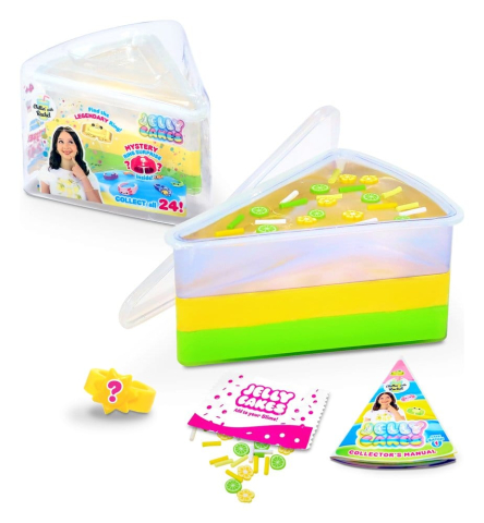 PRECOMENZI - Jelly Cakes Squeeze Figures Series 1 Chillin Cake XL Blind Box Display (18)