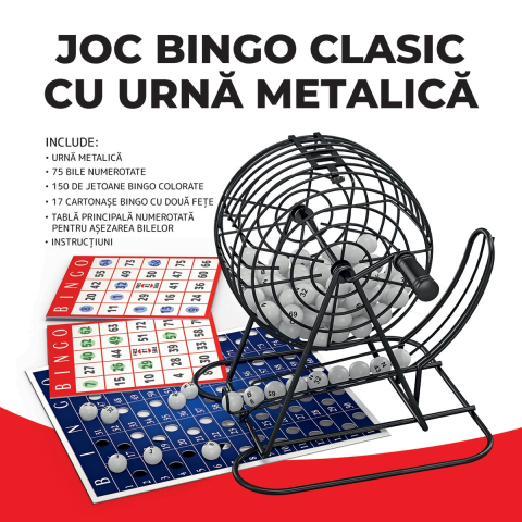 Joc Bingo Lux cu Cusca Metalica – Set Complet [2]