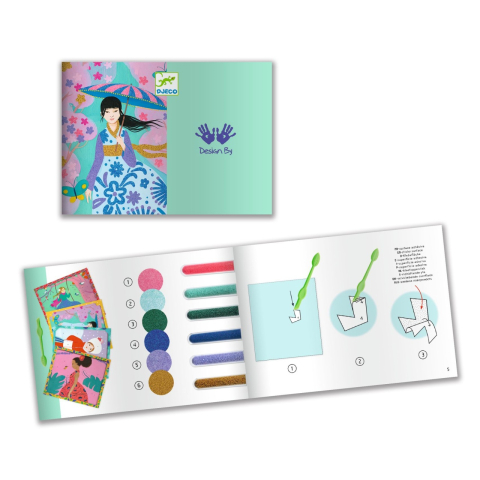 Joc creativ cu microperle, In jurul lumii, Djeco [2]