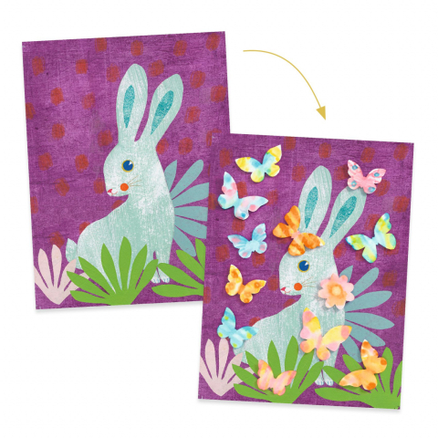 Joc creativ de decorat cu hartie, Djeco [3]