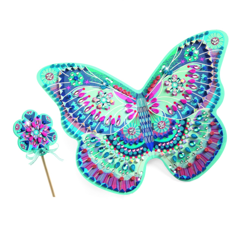 Jocuri - Joc creativ DIY Aripi si bagheta fermecata, Djeco