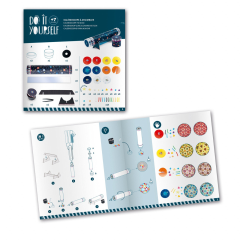 Joc creativ DIY Caleidoscop Imersiune în spațiu, Djeco [4]