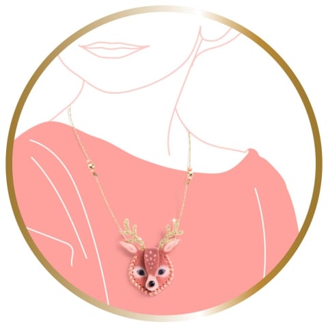 Joc creativ DIY Coliere secrete, Djeco [2]