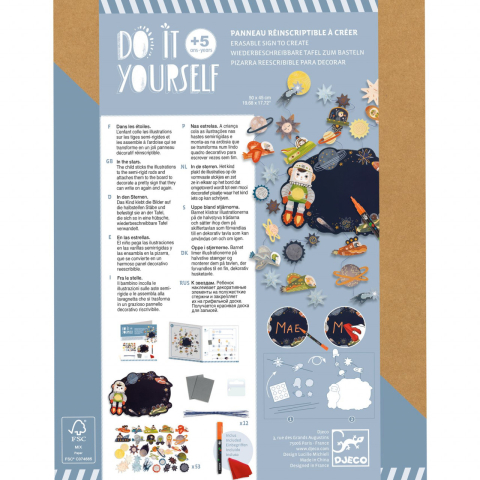 Joc creativ DIY Printre stele, Djeco [3]