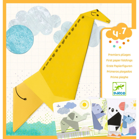 Joc creativ origami Jungla vesela, Djeco [4]