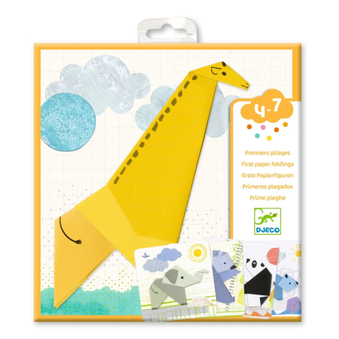 Jocuri si jucarii - Joc creativ origami Jungla vesela, Djeco