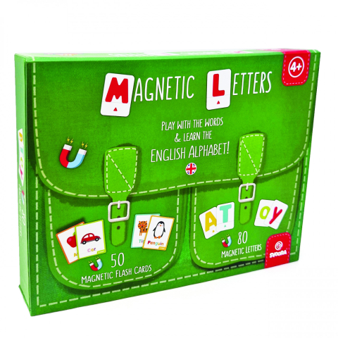Jocuri - Joc cu litere magnetice Invata alfabetul, Svoora