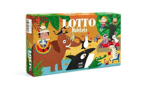 Jocuri si jucarii - Joc de asociere Loto habitat, Londji