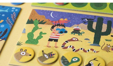 Joc de asociere Loto habitat, Londji [2]