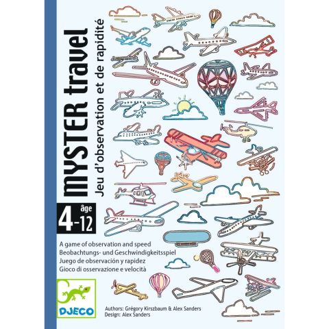 Joc de carti Myster travel, Djeco [1]