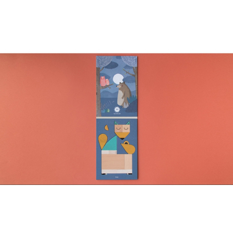 Joc de compozitie Vulpea si soricelul, Londji [1]