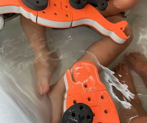 Joc de construit cu blocuri de spuma PengWhalOo, Bakoba [1]