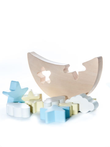 Joc de echilibru Luna cu stele si nourasi [2]