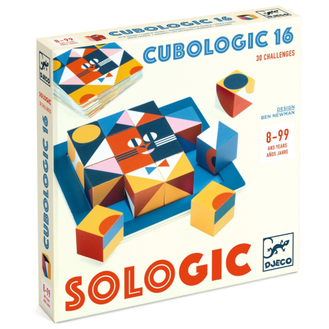 Jocuri si jucarii - Joc de logica Cubologic 16, Djeco