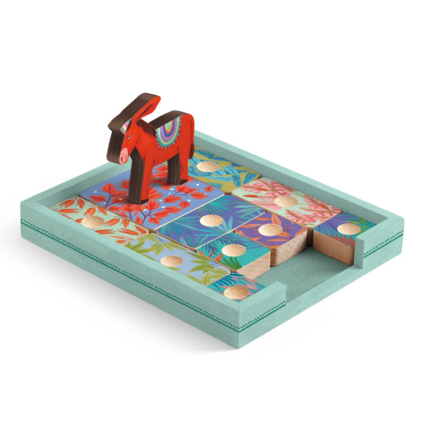 Jocuri - Joc de logica Magarul rosu, Djeco