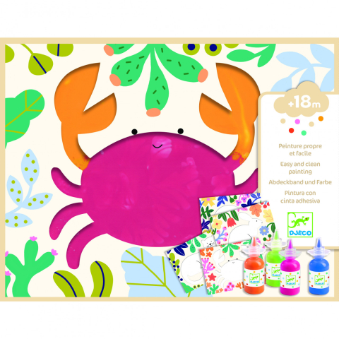 Joc de pictat pentru cei mici Frumos si simplu, Djeco [4]